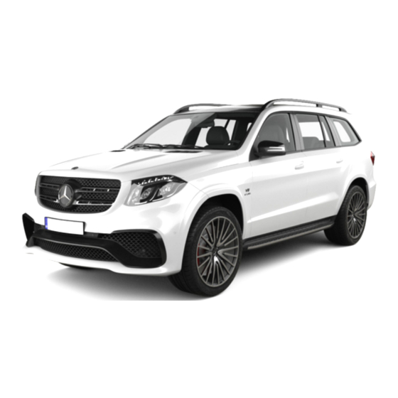 Mercedes-Benz GLS 2016 Instrucciones De Servicio