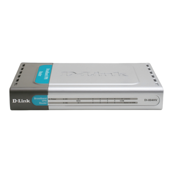 D-Link DI-804HV Guía De Instalación Rápida
