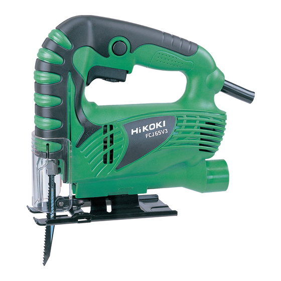 HIKOKI FCJ 65V3 Instrucciones De Manejo