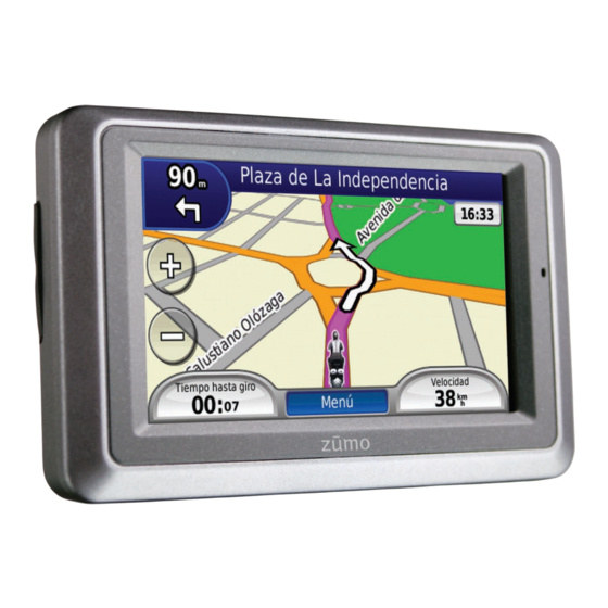 Garmin Zumo 660 Guia De Inicio Rapido