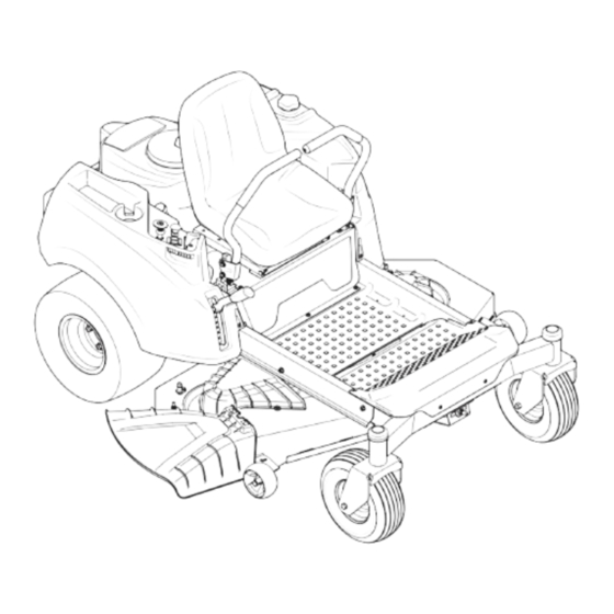 Cub Cadet RZT L Serie Manual Del Operador