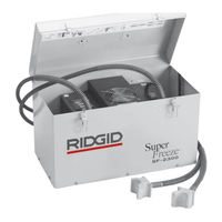 RIDGID SuperFreezer SF-2500 Manual De Instrucciones