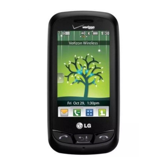 LG Cosmos touch Guia Del Usuario
