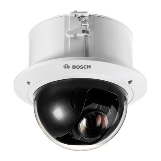 Bosch AUTODOME IP starlight 5000i Manual De Instalación