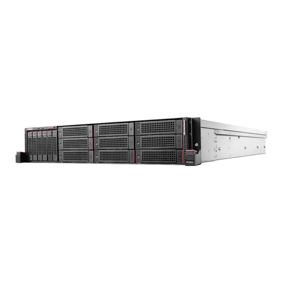 Lenovo ThinkServer RD650 Guía Del Usuario Y Manual De Mantenimiento De Hardware