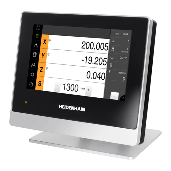 HEIDENHAIN ND 7000 Manual De Instrucciones
