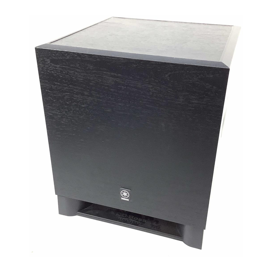 Yamaha YST-SW010 Manual De Instrucciones