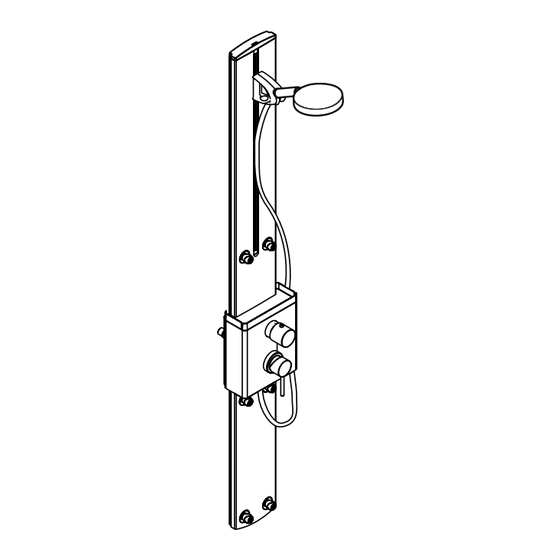 Hansgrohe Raindance Duschpaneel 27005000 Manual De Montaje