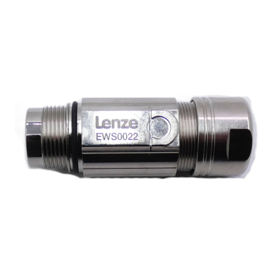 Lenze EWS Serie Instrucciones Para El Montaje