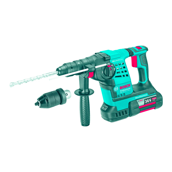 Bosch GBH 36 VF-LI Plus Professional Manual Original