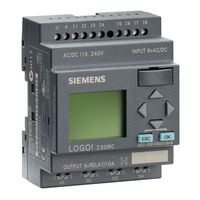 Siemens SIMATIC LOGO! Manual Del Usuario