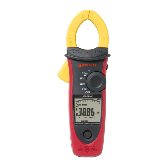 Amprobe ACD-50NAV Manual De Uso