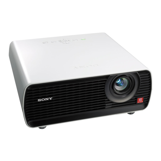 Sony VPL-EW130 Manual De Referencia Rápida