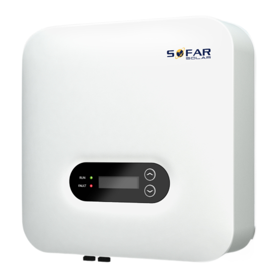 Sofar Solar 3KTLM-G3 Manual De Instalación Y De Uso
