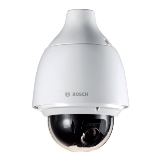 Bosch AUTODOME IP starlight 5000i Guia De Instalacion