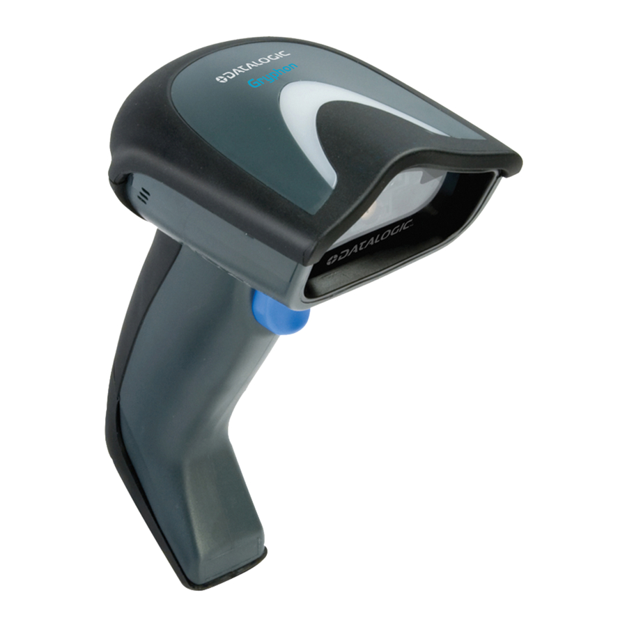 Datalogic Gryphon I GD4100 Guía De Referencia Rápida