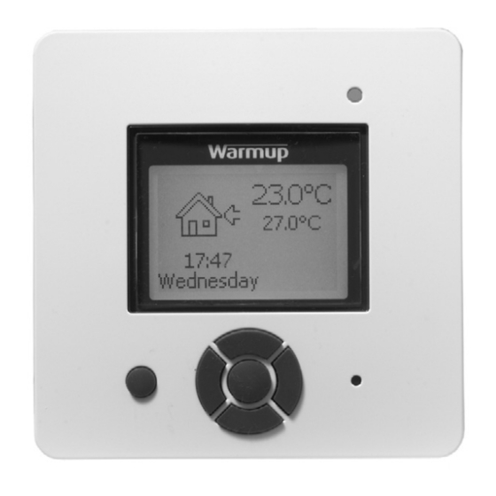 Warmup WA-XSTAT-V Manual Para El Usuario