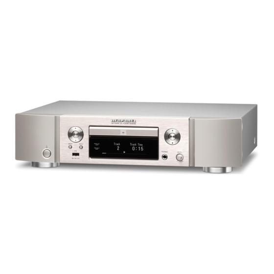 Marantz ND8006 Guia De Inicio Rapido