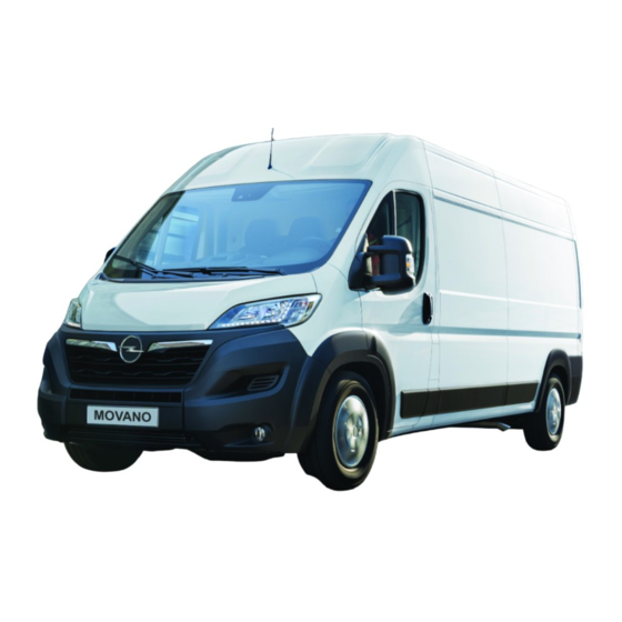 Opel MOVANO 2023 Manual De Instrucciones
