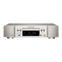Marantz ND8006 Guia Rápido