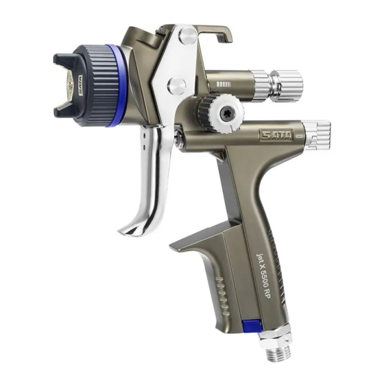 SATA jet X 5500 Instrucciones De Servicio