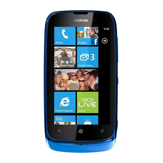Nokia Lumia 610 Guía De Usuario