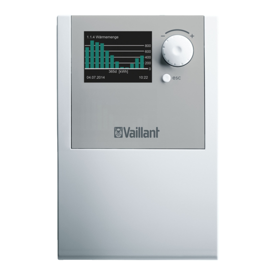 Vaillant auroMATIC VRS 570 Manuales