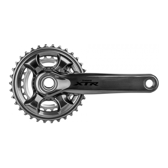 Shimano XTR FC-M9000 Manual Del Distribuidor