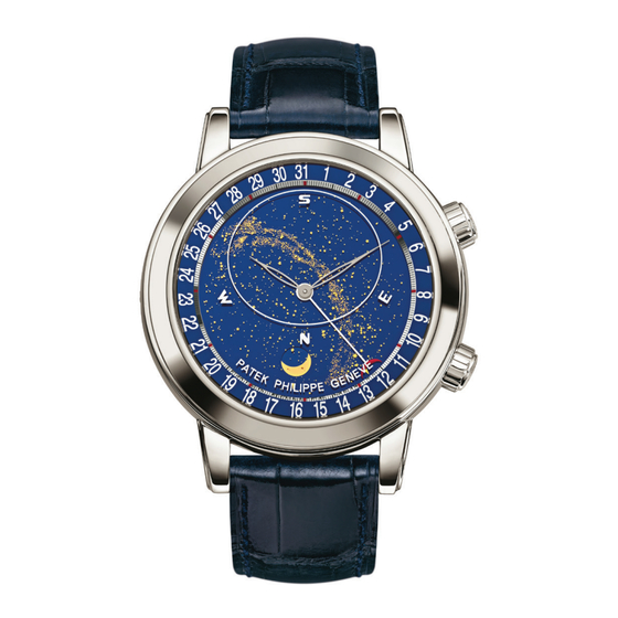 Patek Philippe 6102 Manual De Instrucciones