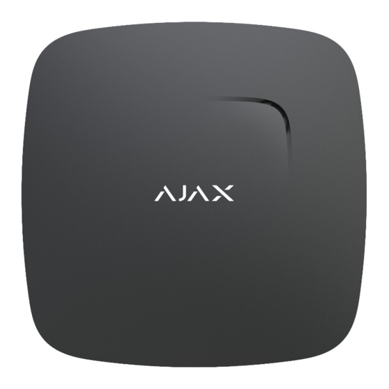 AJAX FireProtect Guía Rápida