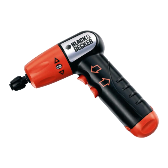 Black and Decker F20 Manuales