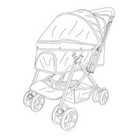 PawHut D00-126GY Manual De Instrucciones