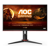 AOC 27G2SAE/BK Manual Del Usuario