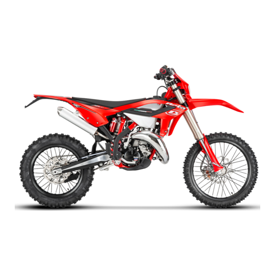 Beta Motorcycles RR 125 2T EUROPA Manual Del Usuario