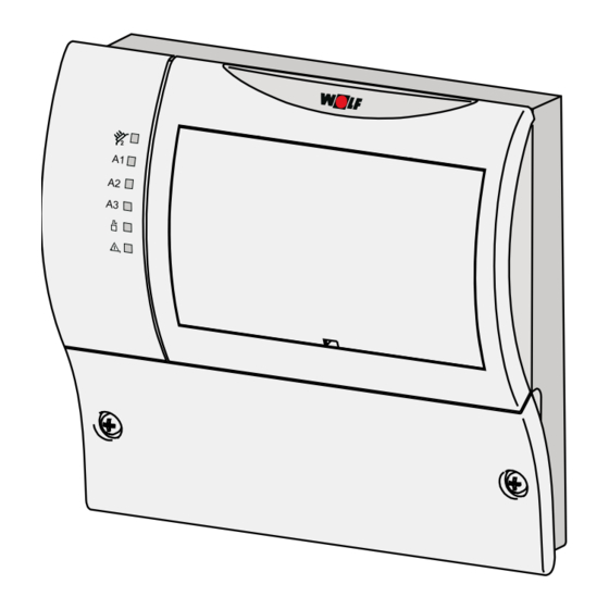 Wolf SM2 Instrucciones De Servicio Para El Instalador