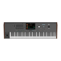 Korg Pa5X Guía Rápida