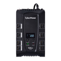 Cyberpower CP825AVRLCD-G Manual De Usuario