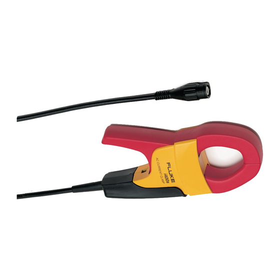 Fluke i400s Hoja De Instrucciones