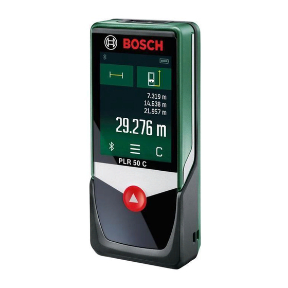Bosch PLR 50 C Manual Original