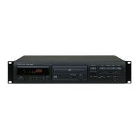 Teac TASCAM CD-160 Manual Del Usuario