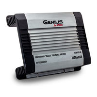 Genius Audio GTM-100.4D Manual Del Usuario