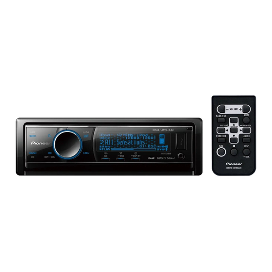 Pioneer DEH-7250SD Manual De Instrucciones