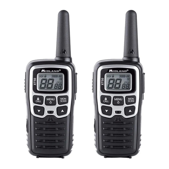 Midland XT50 Manual Del Usuario