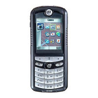 Motorola E398 G9 1.8 Manual De Uso