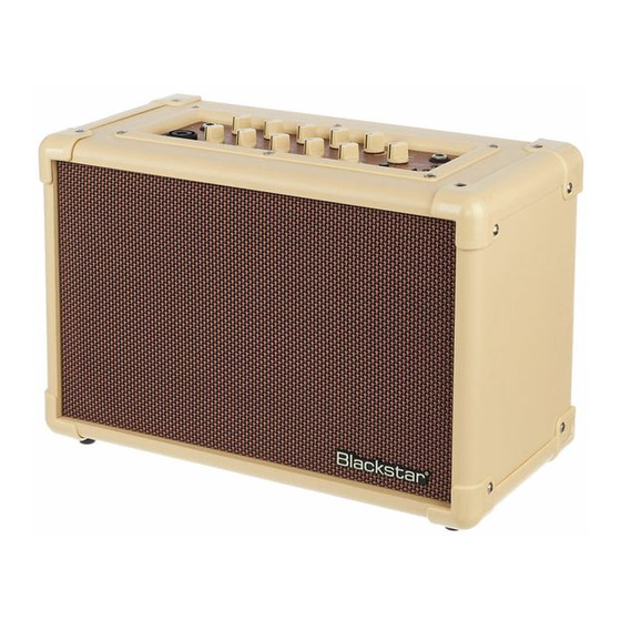 Blackstar Amplification ACOUSTIC:CORE 30 Manuales