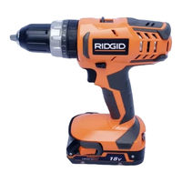 RIDGID R8611505 Manual Del Operador