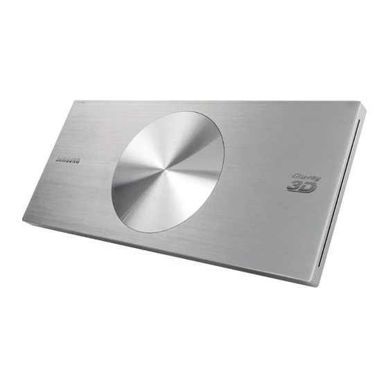 Samsung BD-D7500 Manual Del Usuario