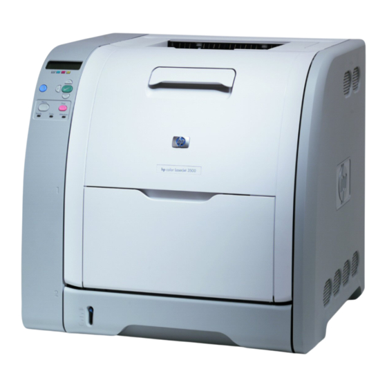 HP LaserJet 3500 Serie Guia Del Usuario