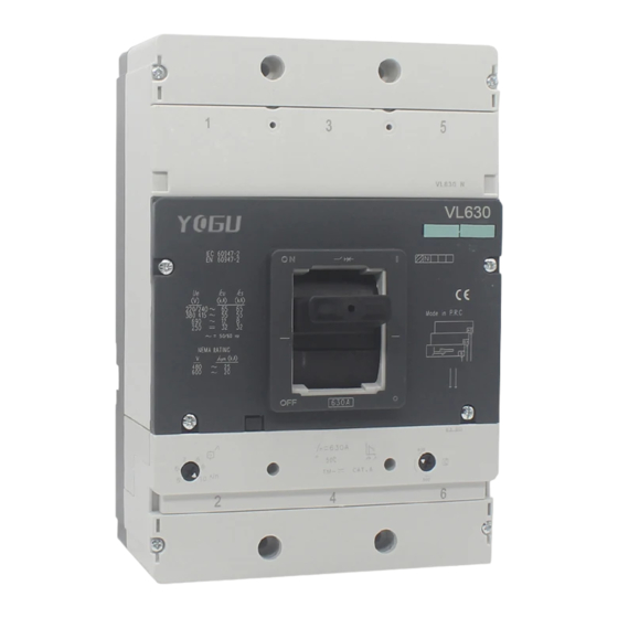 Siemens 3VL630 Instructivo
