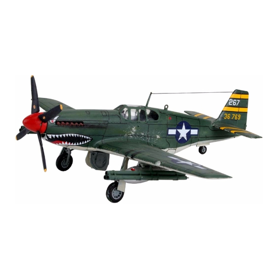 REVELL P-51B/C MUSTANG Manuales